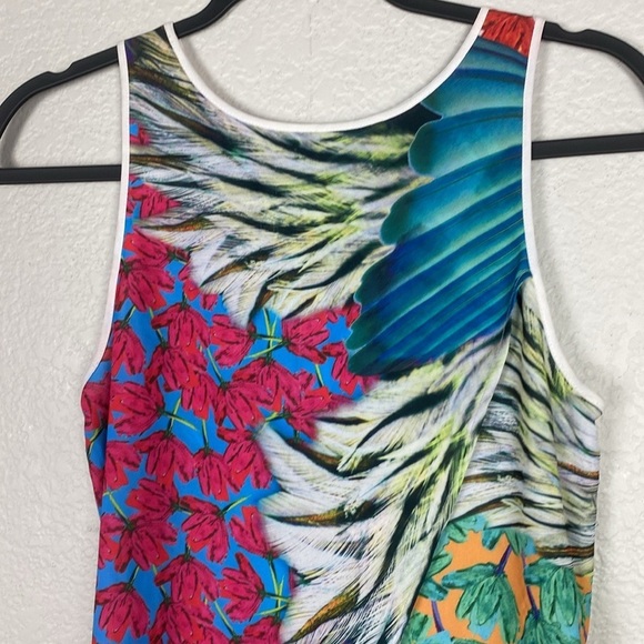 Clover Canyon printed flyaway back tank top - Picture 5 of 8